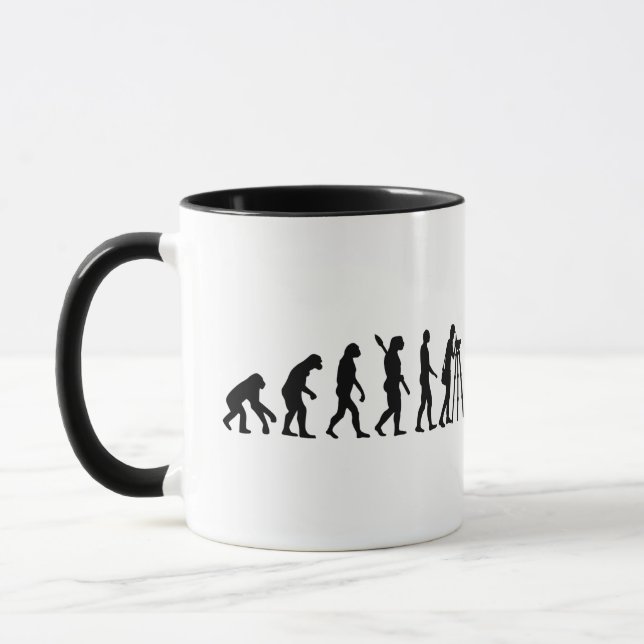 Caneca Topógrafo da evolução (Esquerda)