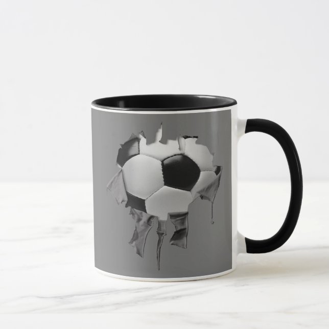 Caneca Torn Soccer Ringer Mug (Direita)