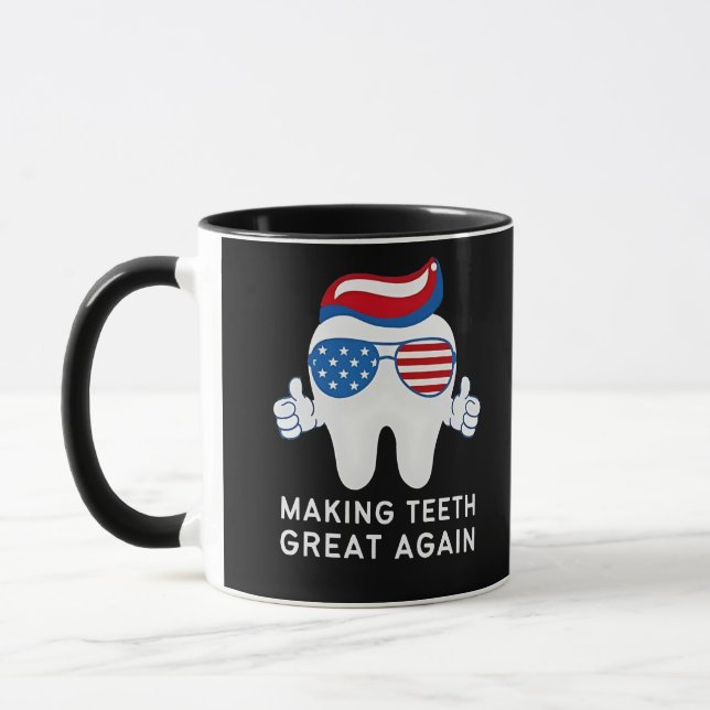 Caneca Torne o Excelente dos dentes novamente em 4 de jul (Esquerda)