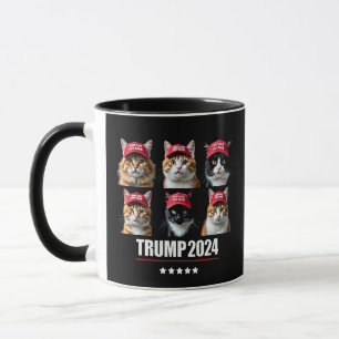 Caneca Torne os gatos seguros novamente a eleição de Maga