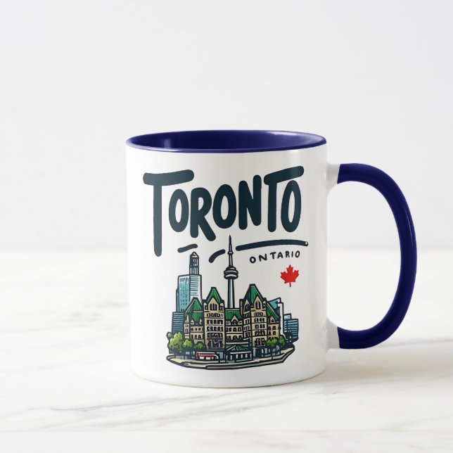 Caneca Toronto Ontario Canadá (Direita)