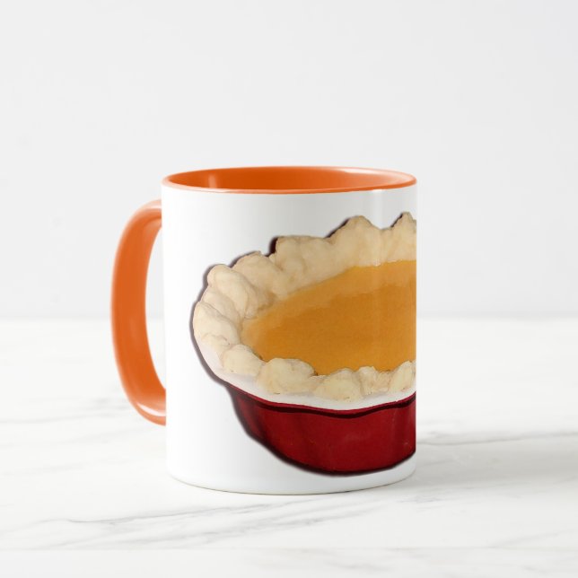 Caneca Torta de Abóbora para as Festividades (Frente Esquerda)