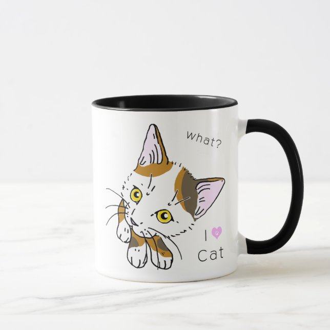 Caneca Tortoiseshell  (三毛猫) (Direita)