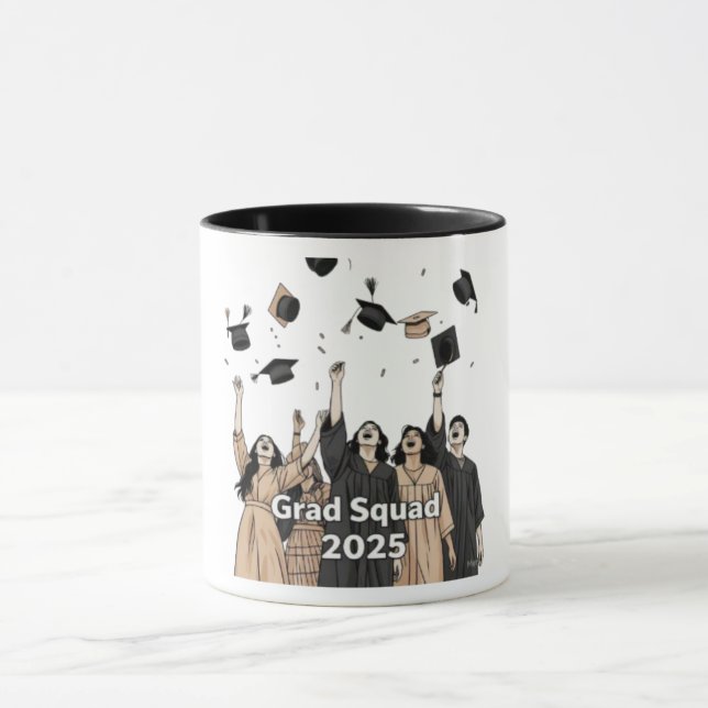 Caneca Toss de Bonés 2025 do Formando Squad (Centro)