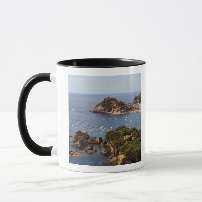 Caneca TOSSA DE MAR. Cidade localizada na Costa Brava. (Esquerda)