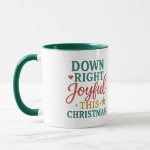 Caneca Totalmente Alegre neste Natal Amando Liam