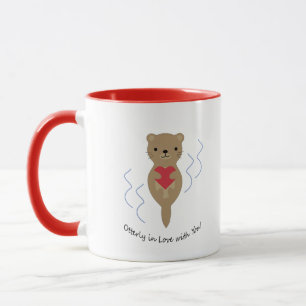 Caneca Totalmente apaixonado por você