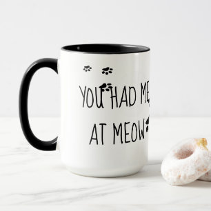 Caneca Totalmente Fofo Você me Conquistou com Meow