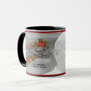 Caneca Tótus Tuus Maria Católica Oração Papa João Paulo