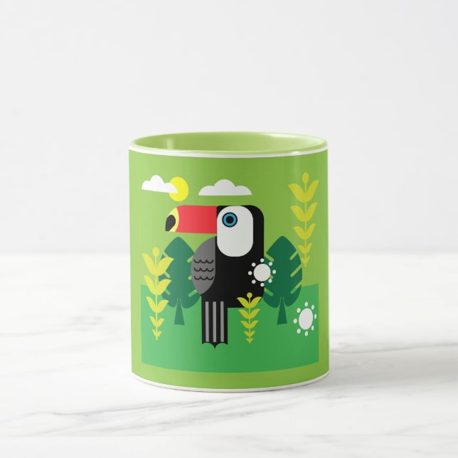 Caneca Toucan Tropical Bird (Centro)