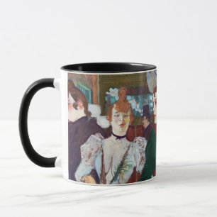 Caneca Toulouse-Lautrec - La Goulue chegando ao Rouge