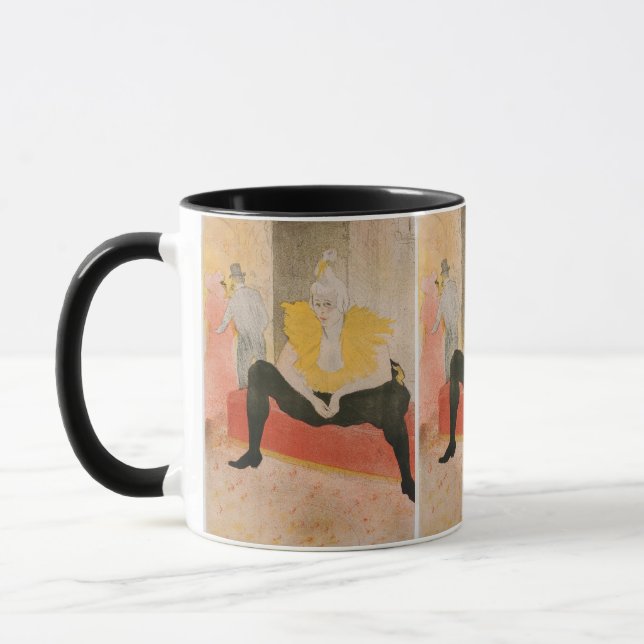 Caneca Toulouse-Lautrec - Sessão Mademoiselle Cha-u-kao (Esquerda)