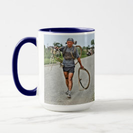 Caneca Tour de France 1928 Acidentado Italiano Giusto Cer