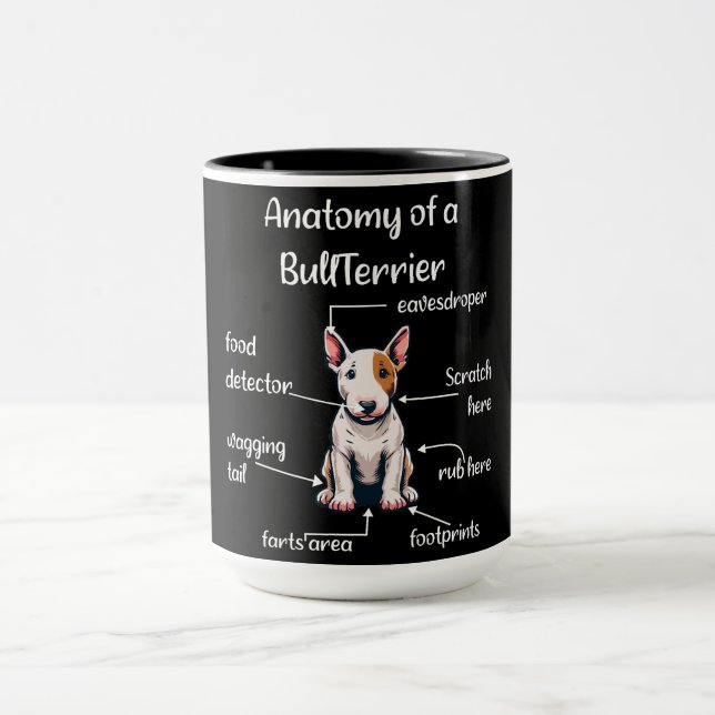 Caneca Touro Funny Terrier Cog (Centro)