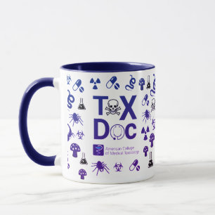 Caneca Tox Doc Mug Blue/Purple