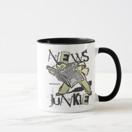 Caneca Toxicómano da notícia