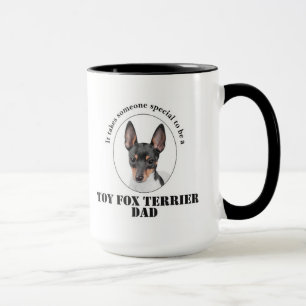 Caneca Toy Fox Terrier Pai Mug