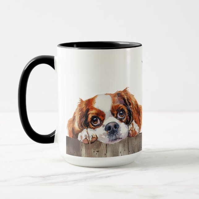 Caneca Toy Spaniel Dog Mug Inglês (Esquerda)