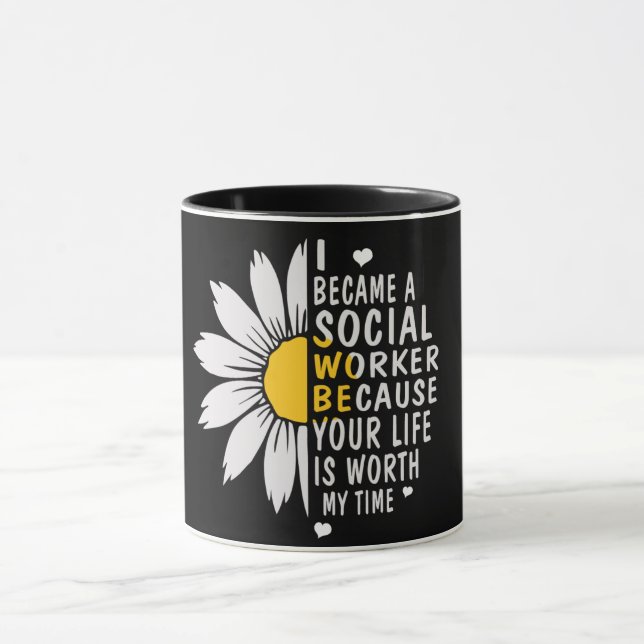Caneca Trabalhador Social/Girassol (Centro)
