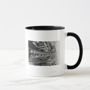 Caneca Trabalhadores de mina da possibilidade que