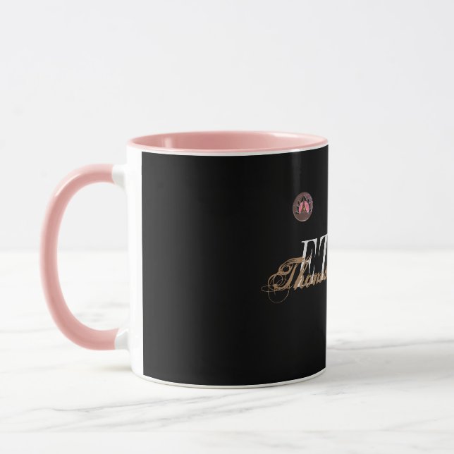 Caneca Trabalho de arte digital Monograma Star (Esquerda)