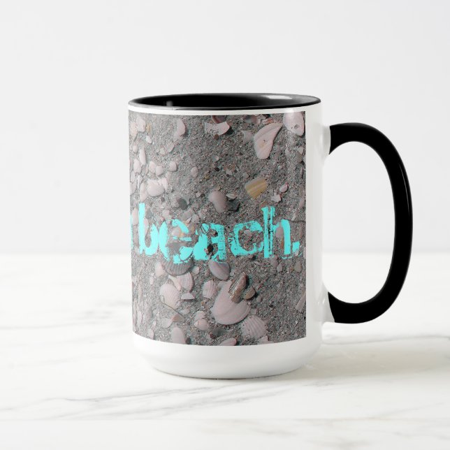 Caneca Trabalho é uma praia. (Direita)