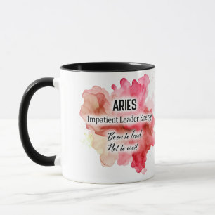 Caneca Traços de Signo do Zodíaco Fofos/ Envoltório de Ár
