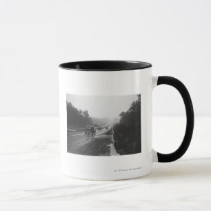 Caneca Tráfego na estrada