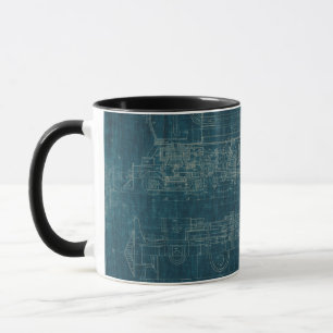Caneca Train Blueprint I