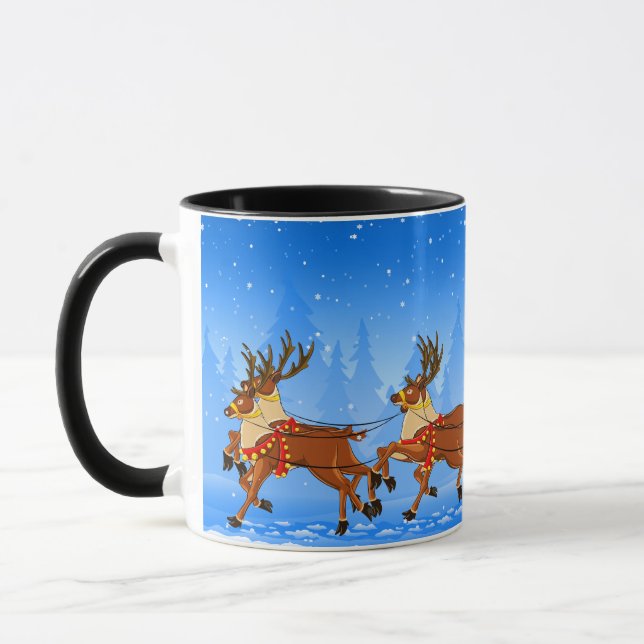 Caneca Traineau du Père Noël (Esquerda)