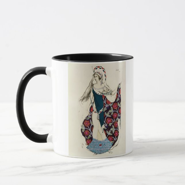Caneca Traje o design para uma mulher, de Judith, 1922 (Esquerda)
