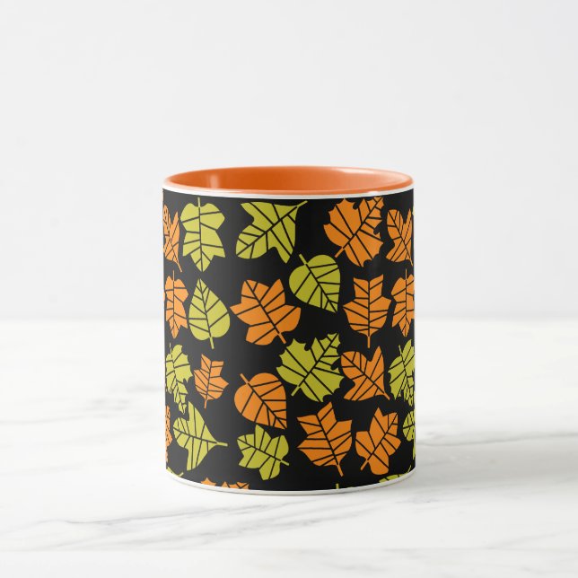 Caneca Transição da Natureza de outono (Centro)