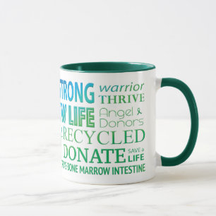 Caneca Transplantar Dádiva Forte de Órgãos Sensibiliza
