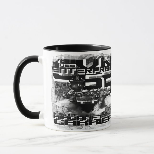 Caneca Transportadora aérea Enterprise Combo Mug (Esquerda)