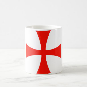 Caneca transversal de Templar dos cavaleiros -