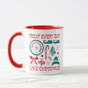 Caneca Tratar Todos Os Dias Como O Natal