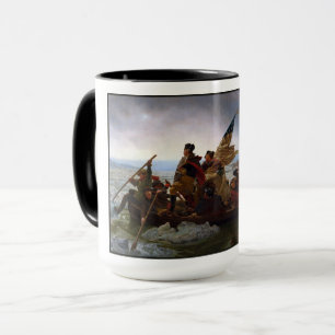 Caneca Travessia do Delaware 1776: General George Washing