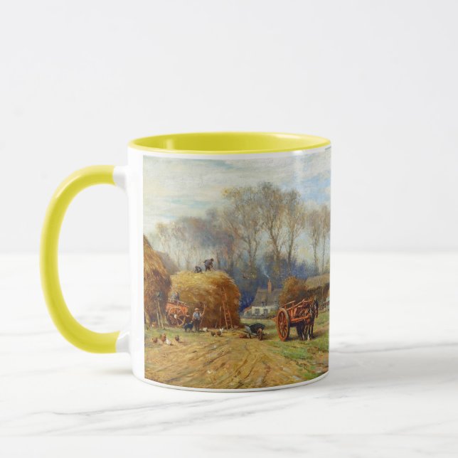 Caneca Trazendo para casa o feno William Kay Blacklock Fa (Esquerda)