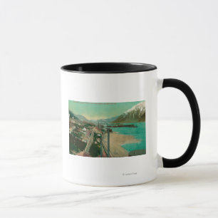 Caneca Treadwell, AK e cidade e Juneau de Douglas dentro