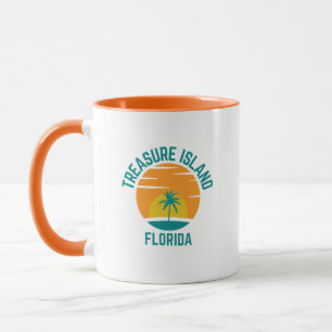 Caneca Treasure Island Flórida Café Mug