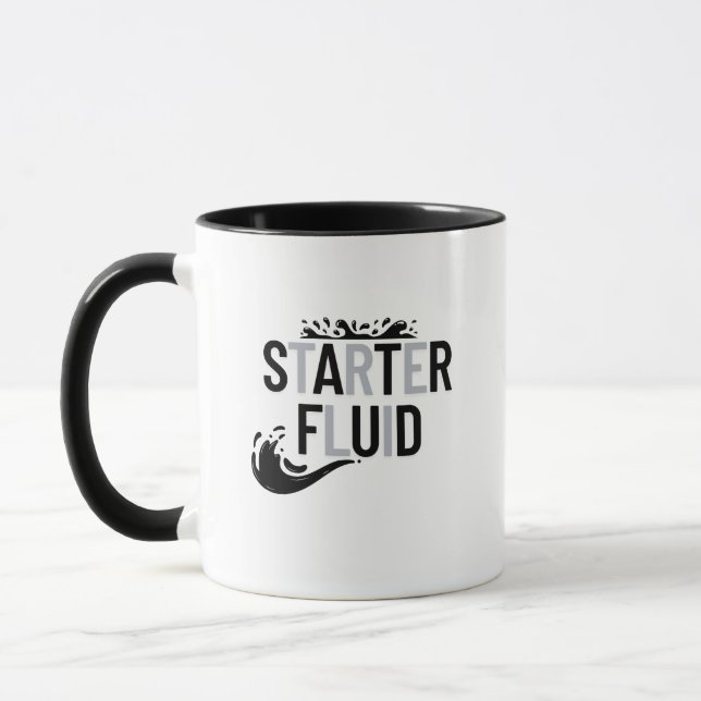 Caneca Trecho de Tipografia Moderna de Tendência Moderna  (Esquerda)