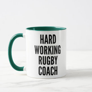 Caneca Treinador de Rugby do duro