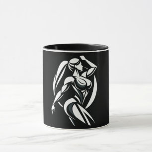 Caneca Treinamento Personalizado de Fitness para Mulheres