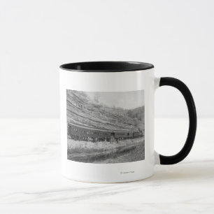 Caneca Trem na Burlington e no Missouri