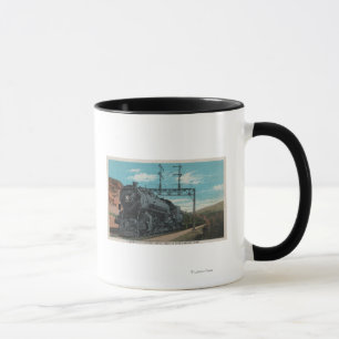 Caneca Trem pacífico da união, garganta do eco, UtahUta