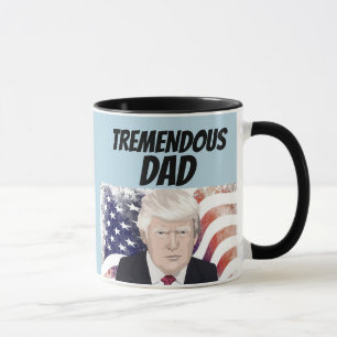 CANECA TREMENDO PAI DONALD TRUMP CAFFEE MUG
