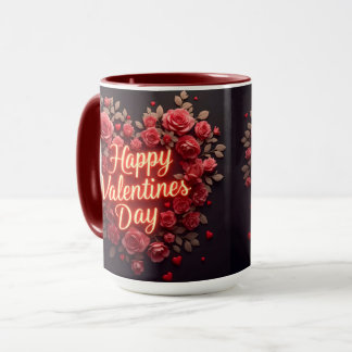 Caneca Trendy Beautiful Luxury Floral Love Collection