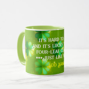 Caneca Trendy Clover 4 Lista Coleção Verde