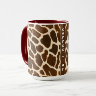 Caneca Trendy Elegant Cow Faux Leather Collection