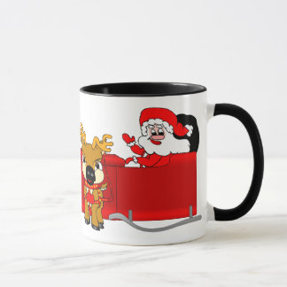Caneca Trenó do papai noel